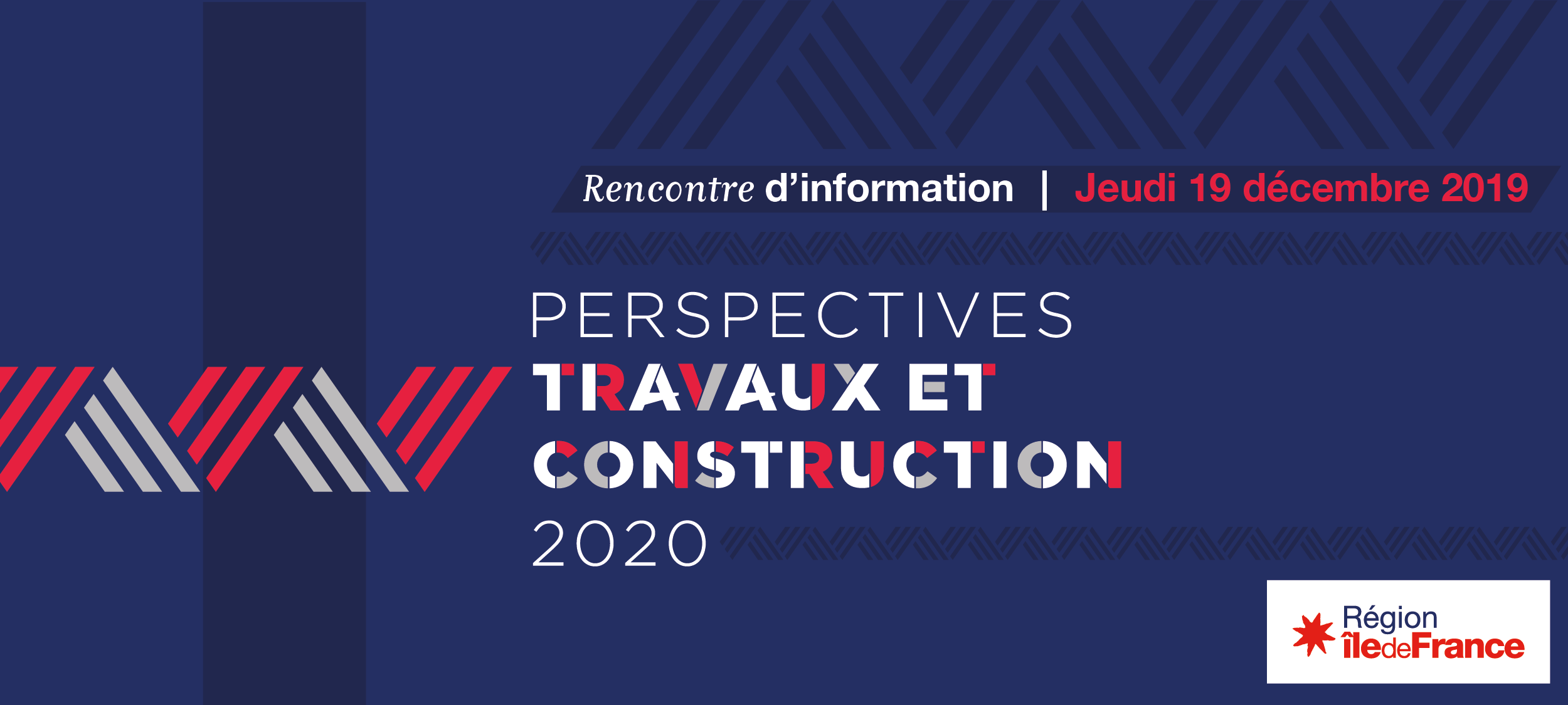 Région IDF : rencontre d'information - jeudi 19 décembre 2019