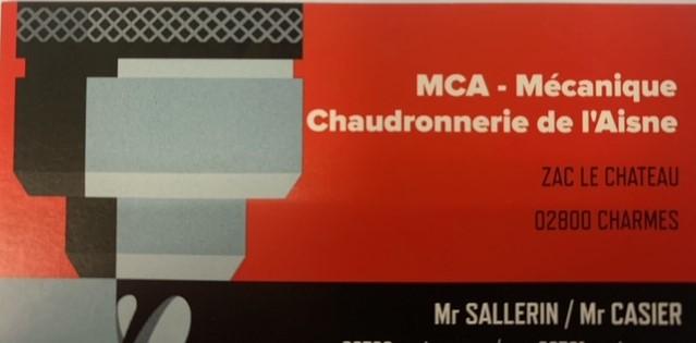 Mécanique Chaudronnerie de l'Aisne - Zac Le Château - 02700 Charmes 